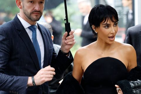 Kim Kardashian war bei ihrem jüngsten Auftritt das Ebenbild ihrer Mutter Kris.