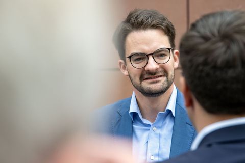 Manuel Knoll ist der neue Vorsitzende der Jungen Union Bayern. Foto: Pia Bayer/dpa