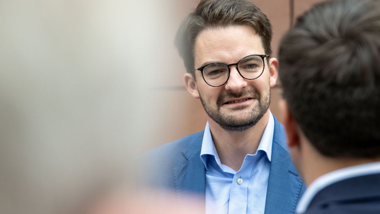 Manuel Knoll ist der neue Vorsitzende der Jungen Union Bayern. Foto: Pia Bayer/dpa