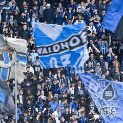 Waldhof Mannheim reichte gegen Osnbarück eine Führung nicht. Foto: Uwe Anspach/dpa