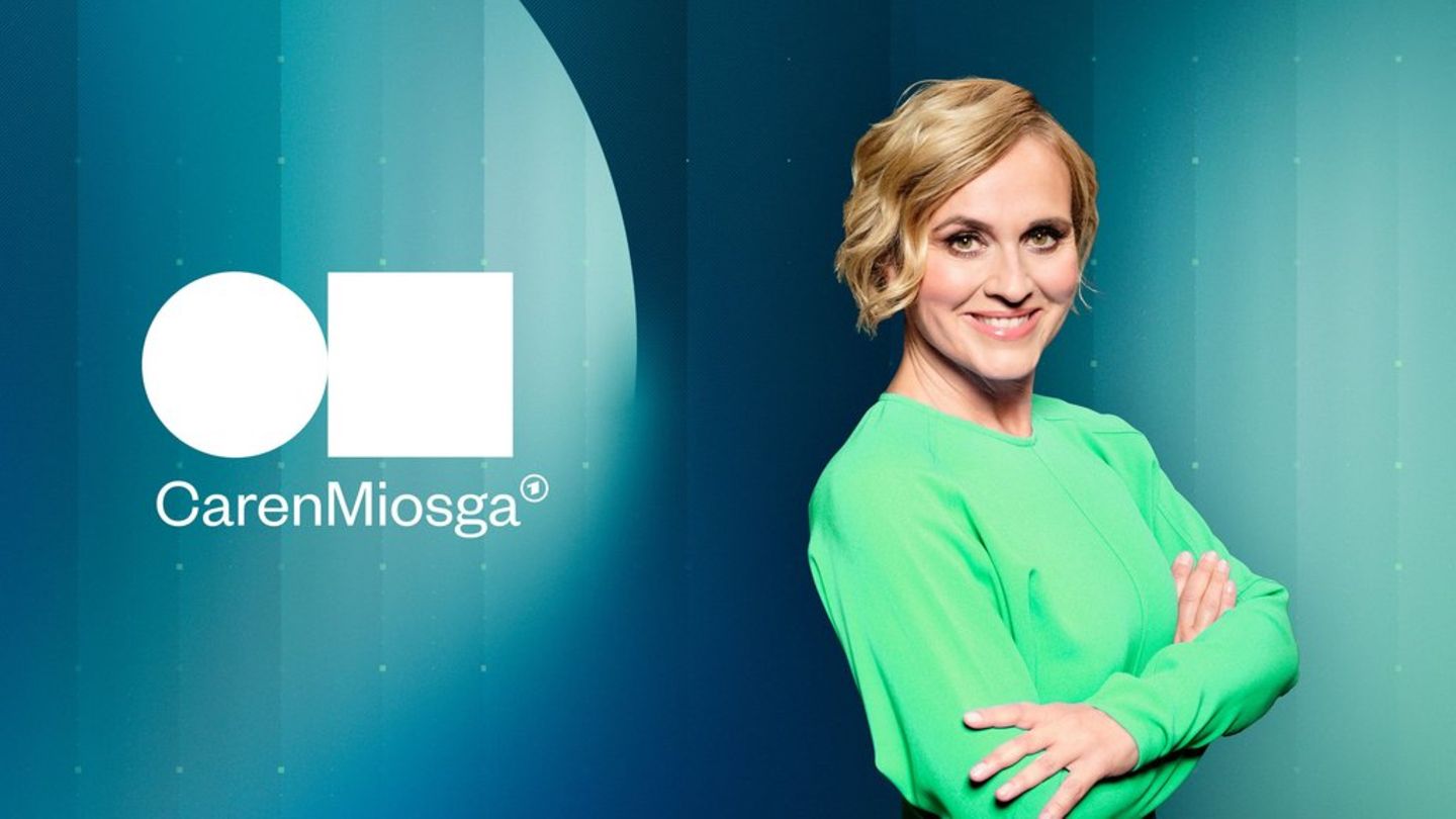 Caren Miosga diskutiert sonntags in ihrer ARD-Talkshow mit einem prominenten Gast.