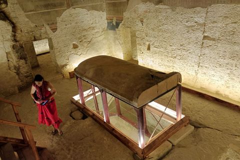 Neu eröffnete Grabstätte von Amenhotep III.
