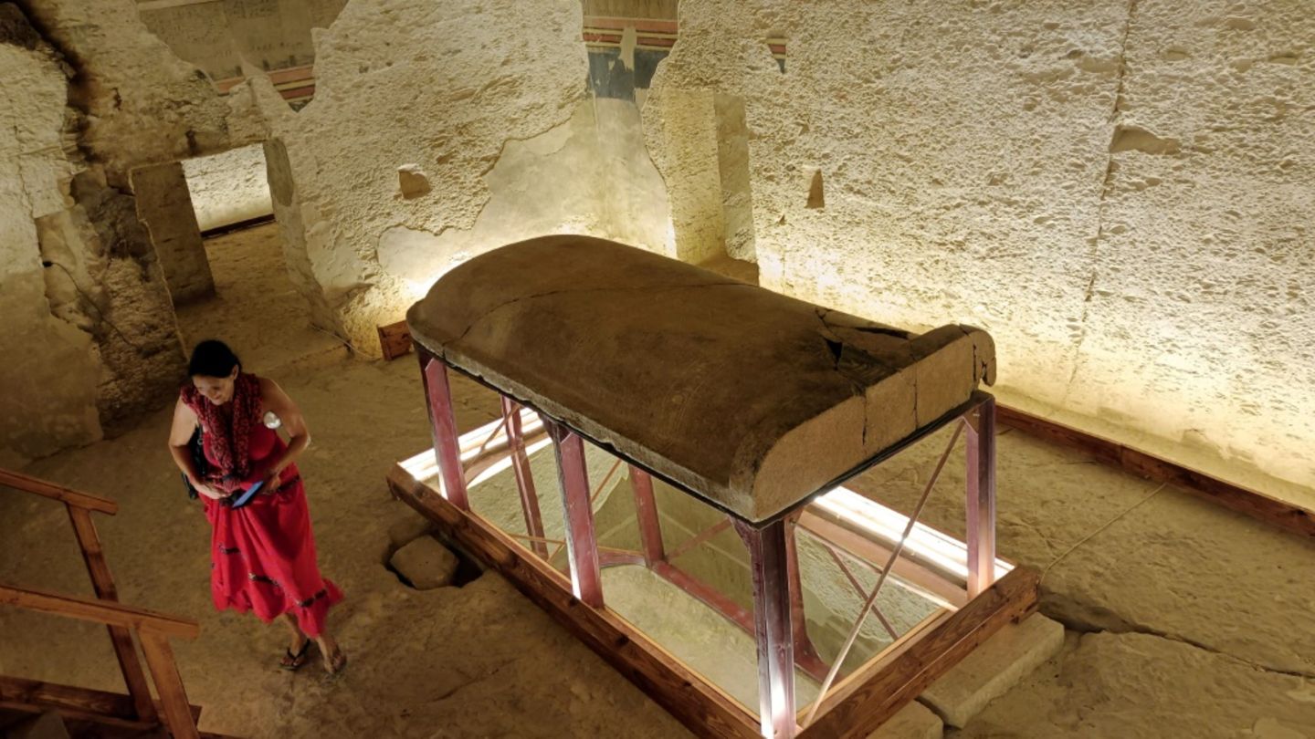 Neu eröffnete Grabstätte von Amenhotep III.