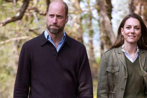 Prinz William und Prinzessin Kate 2025 in der schottischen Natur.