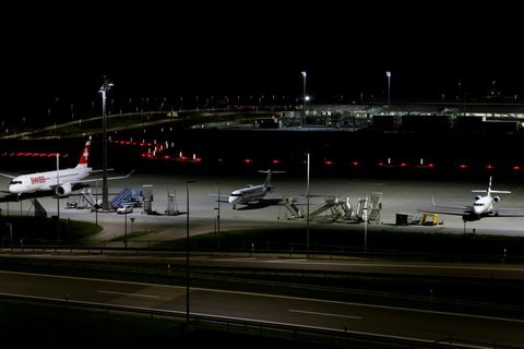 Flughafen München am 4. Oktober