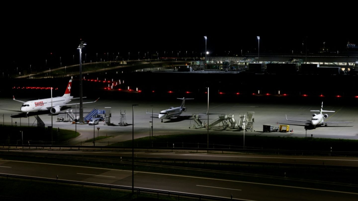 Flughafen München am 4. Oktober