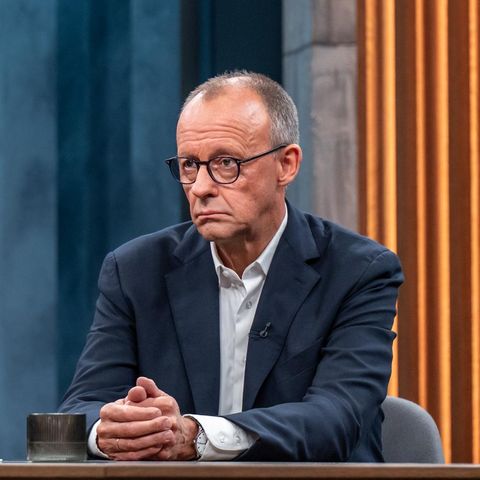 Bei "Caren Miosga" zeigte sich Friedrich Merz von seiner emotionalen Seite