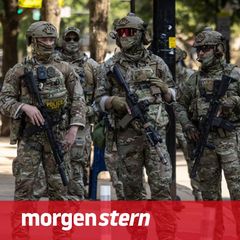 Bundesbeamte der US Customs and Border Protection in Chicago