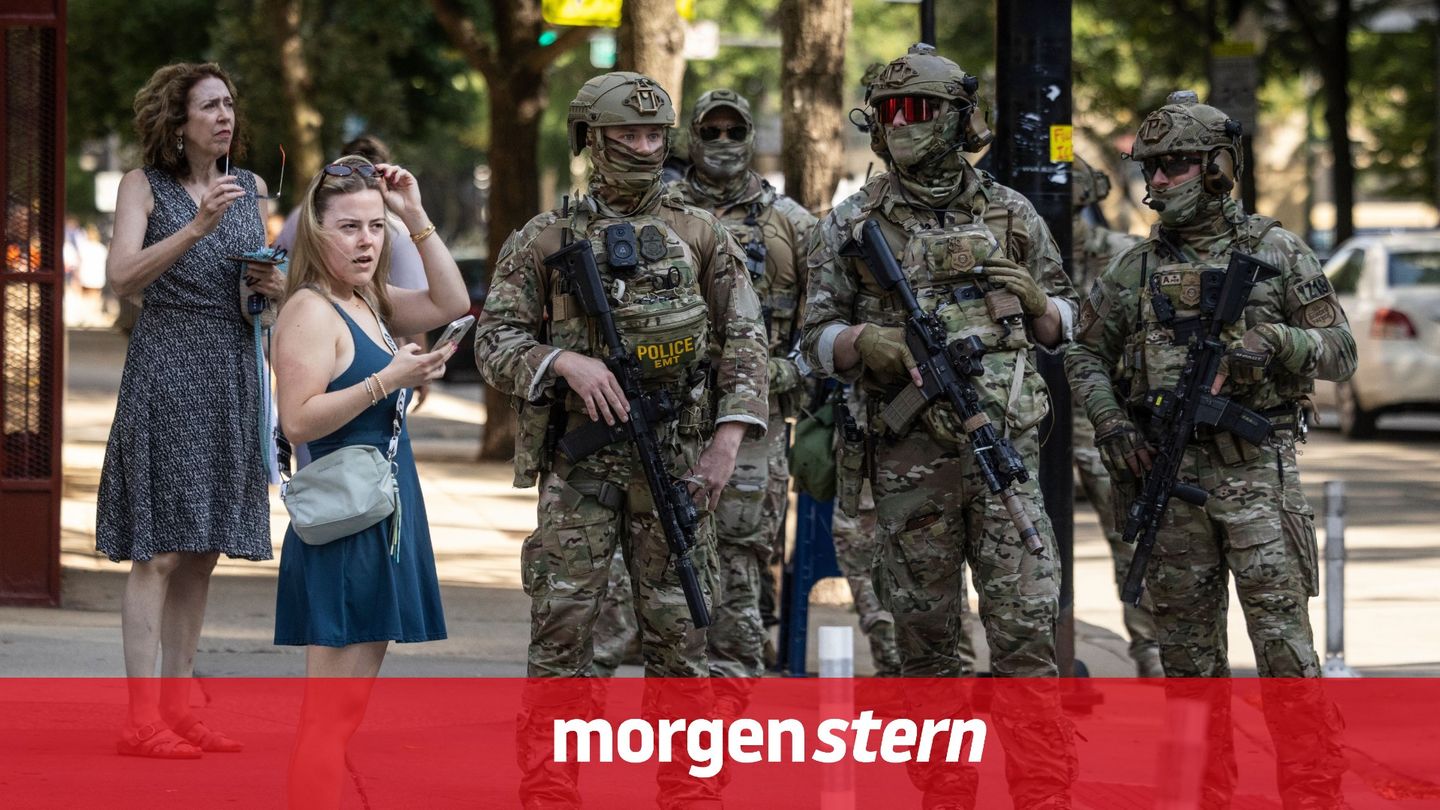 The USA and the war inside. The situation in the morning