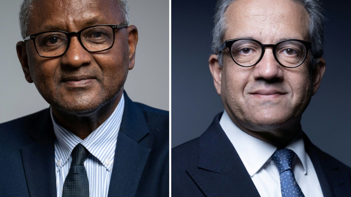 Edouard Matoka (l.) und Khaled el-Enany