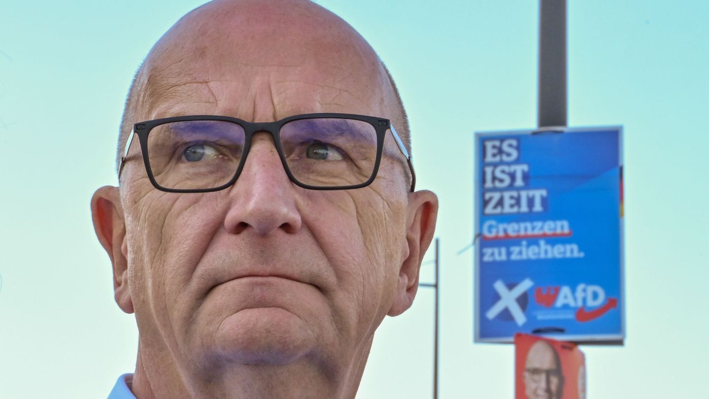 Brandenburgs SPD-Ministerpräsident Dietmar Woidke: "Solange die AfD nicht verboten ist, halte ich es grundsätzlich für rechtlich