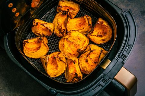 Kürbis im Airfryer