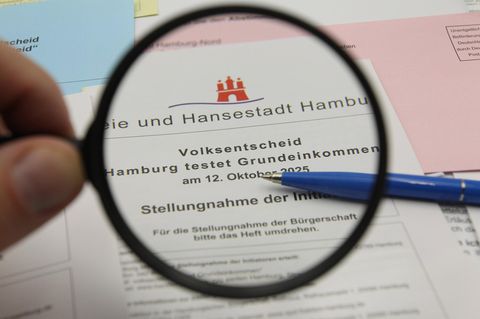Bekommen 2000 Hamburger bald ein Grundeinkommen?