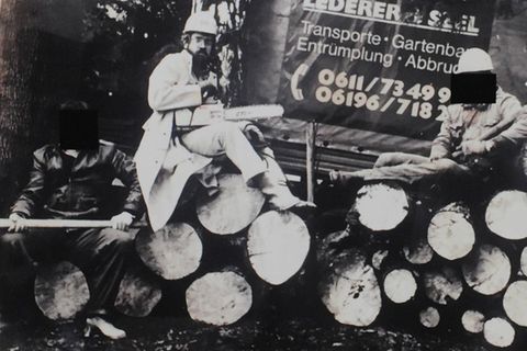 Serienmörder Manfred Seel: Repro Täterbild Manfred Seel - bei der Arbeit 1970er Jahre