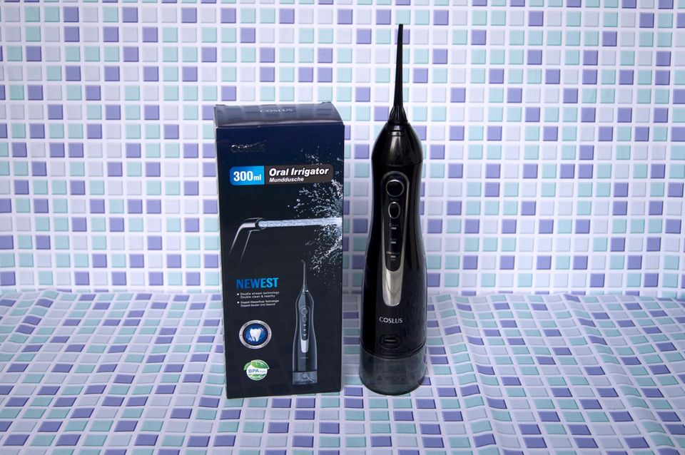 Coslus Oral Irrigator F5020E im stern Kaufkosmos Munddusche Test
