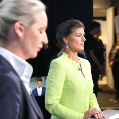 Sahra Wagenknecht und Alice Weidel