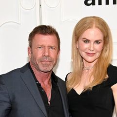 Nicole Kidman mit Taylor Sheridan in Dallas.
