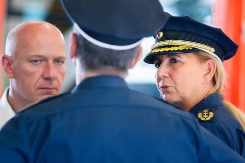 Die Berliner Polizei braucht nach Ansicht des Regierenden Bürgermeisters Kai Wegner (CDU) mehr Befugnisse, um die Freiheit zu ve
