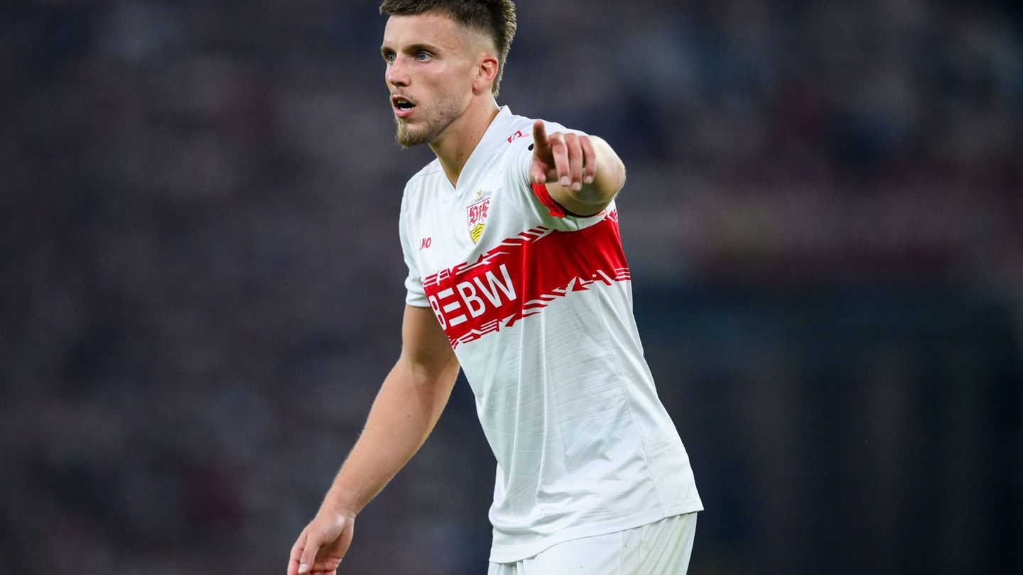 Stürmer Ermedin Demirovic steht dem VfB Stuttgart vorerst nicht zur Verfügung. (Archivbild) Foto: Tom Weller/dpa