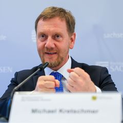 Ministerpräsident Michael Kretschmer (CDU) war in der vergangenen Woche nach Taiwan, Japan und Singapur gereist. (Archivbild) Fo