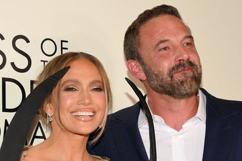 Als wäre nie etwas vorgefallen: Jennifer Lopez und Ben Affleck wirkten auf dem roten Teppich sehr vertraut.