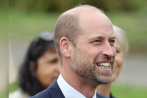 Heimlich besuchte Prinz William das "Doctor Who"-Set im September.