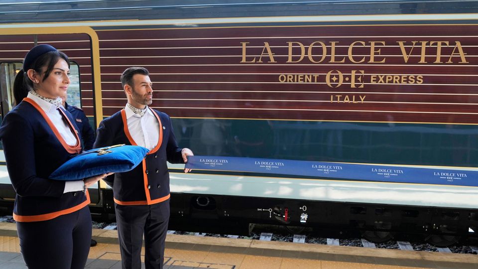 "La Dolce Vita Orient Express": Neuer Luxus-Zug rollt durch Italien