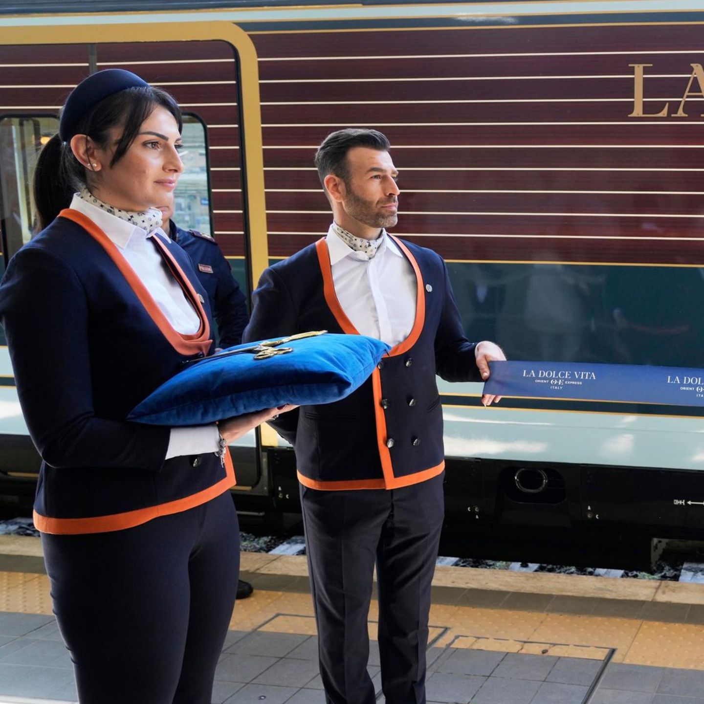 "La Dolce Vita Orient Express": Neuer Luxus-Zug rollt durch Italien