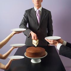 Kuchenverteilung Kuchenverteilung