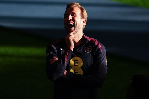 Harry Kane kann sich eine Vertragsverlängerung beim FC Bayern vorstellen Foto: Martin Rickett/PA Wire/dpa