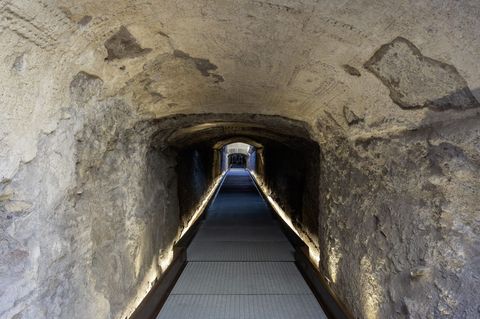 Der Gang wurde im 19. Jahrhundert entdeckt und ausgegraben. Foto: Simona Murrone/Parco Archeologico del Colosseo/dpa