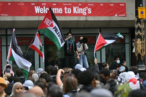 Pro-palästinensische Demonstration in London
