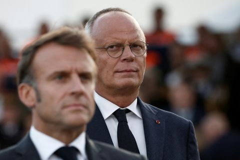 Emmanuel Macron und Edouard Philippe