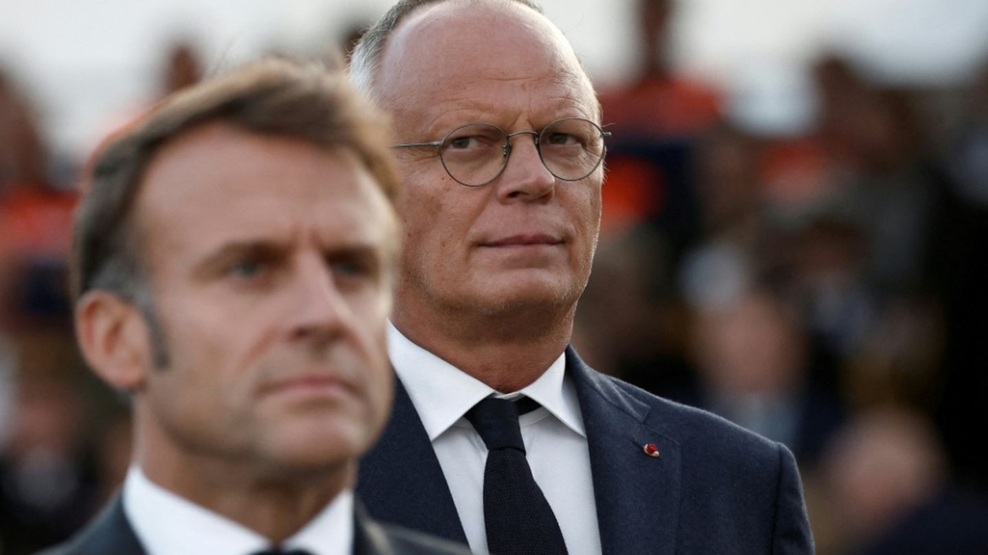 Emmanuel Macron und Edouard Philippe