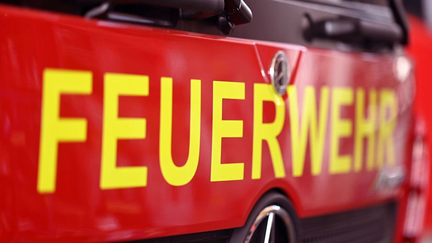 Die Feuerwehr rettete die Menschen unter anderem mit einer Drehleiter aus dem brennenden Haus. (Symbolbild) Foto: Uli Deck/dpa