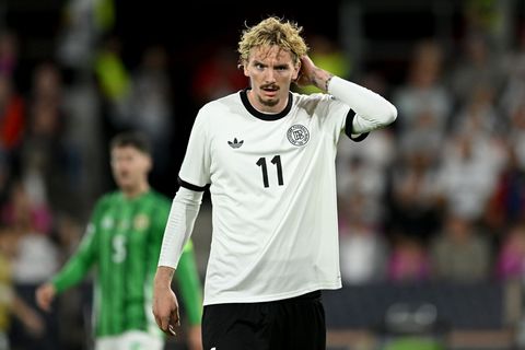 Nick Woltemade stößt mit Verspätung zum Nationalteam. (Archivfoto) Foto: Marius Becker/dpa