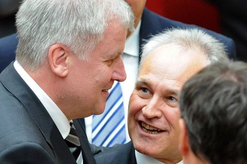 Seehofer und Huber sehen Söders Kurs gegenüber den Grünen kritisch. (Archivbild) Foto: picture alliance / dpa