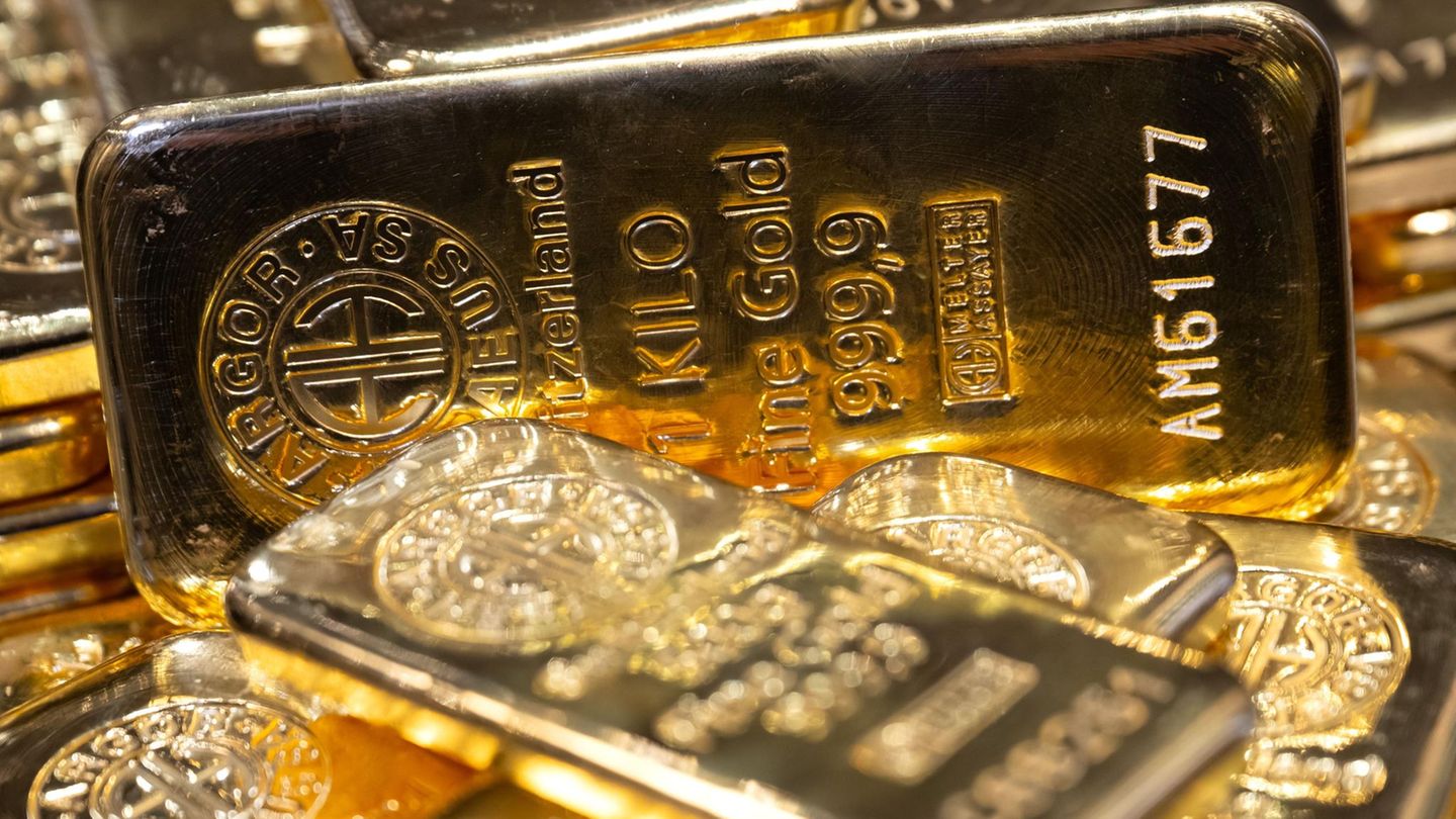Record gold price: ,000 mark exceeded