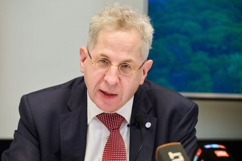 Ex-Verfassungsschutzchef Hans-Georg Maaßen verlässt die Werteunion. (Archivbild) Foto: Annette Riedl/dpa