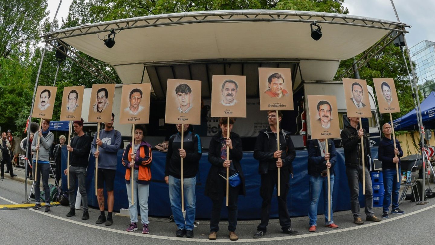 Gedenken an NSU-Opfer in München im Jahr 2018