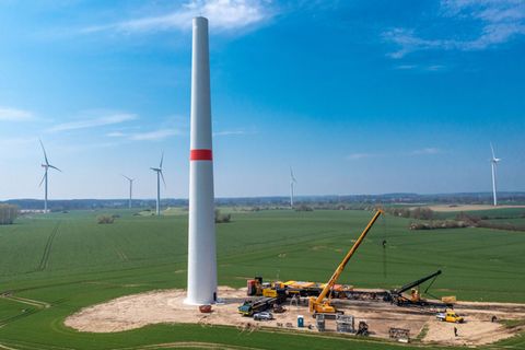 In Windparks in unmittelbarer Ortsnähe sollen in MV keine großen Windräder mehr errichtet werden - es sei denn, die Kommune will