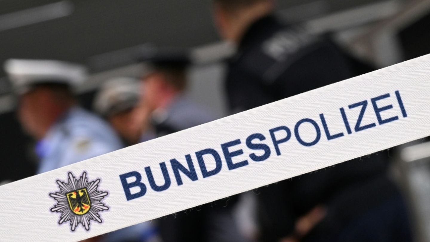 Bundespolizei am Frankfurter Flughafen