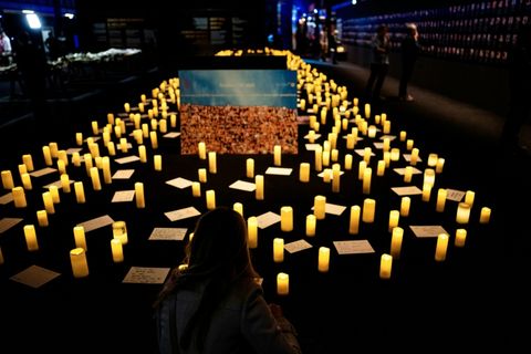 Gedenken an Opfer des Hamas-Angriffs in Berlin