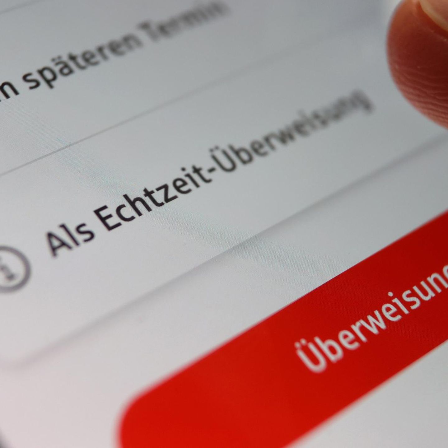 Echtzeitüberweisung