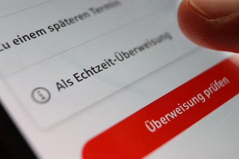 Echtzeitüberweisung