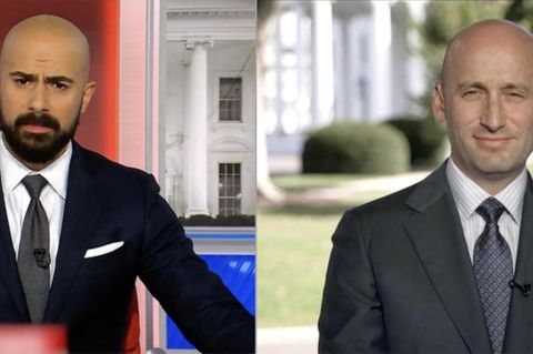 Zu viel gesagt? Trump-Stratege Miller verstummt plötzlich im Live-TV
