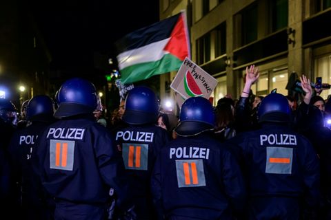 Pro-palästinensische Demonstration in Berlin