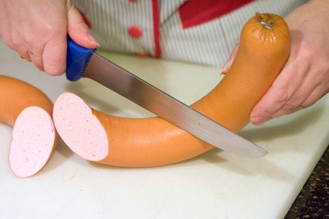 Wann ist eine Wurst eine Wurst? Nach dem Willen des EU-Parlaments nur, wenn sie aus Fleisch besteht. (Symbolbild) Foto: Friso Ge