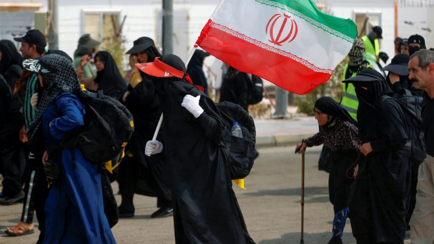 Iranische Flagge
