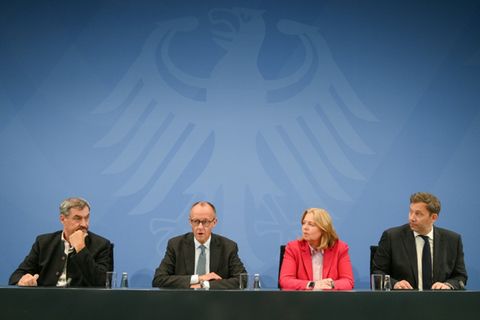 Parteivorsitzende nach Koalitionsausschuss im September